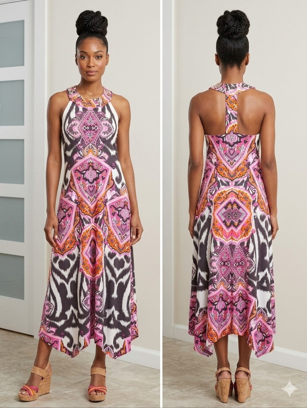 Inc WOMEN NWT ROSE SLEEVELESS DRESS SIZE XSMALL